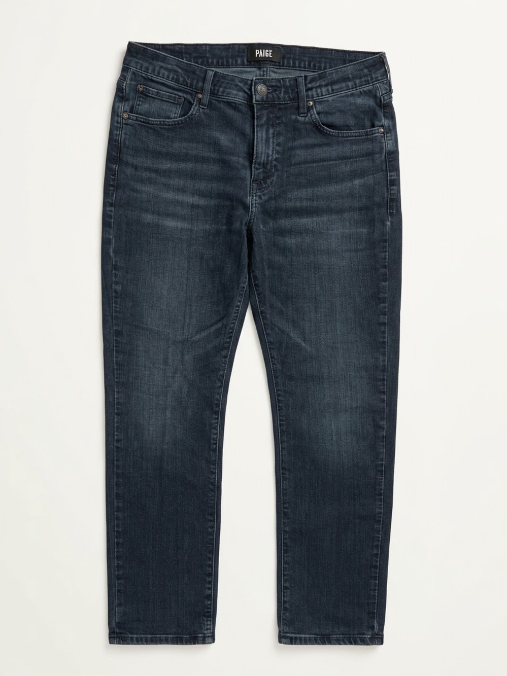PAIGE Men's Skinny Jeans in Dark Indigo